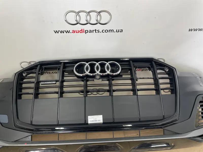 бампер передній q7 4m рест s-line антихром