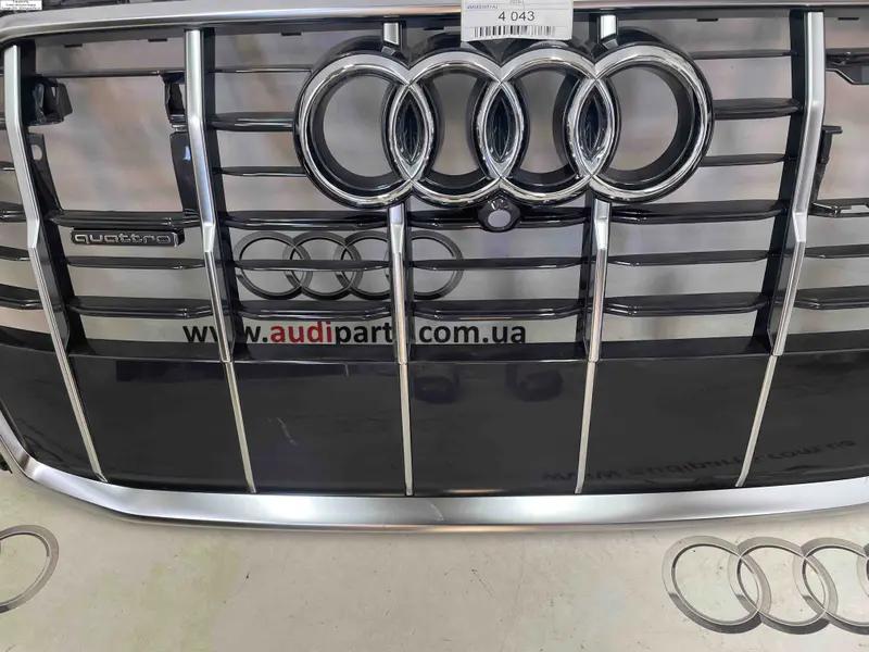 решітка радіатора q7 4m рест