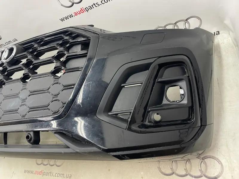 бампер передній q5 80a рест sline (антихром)