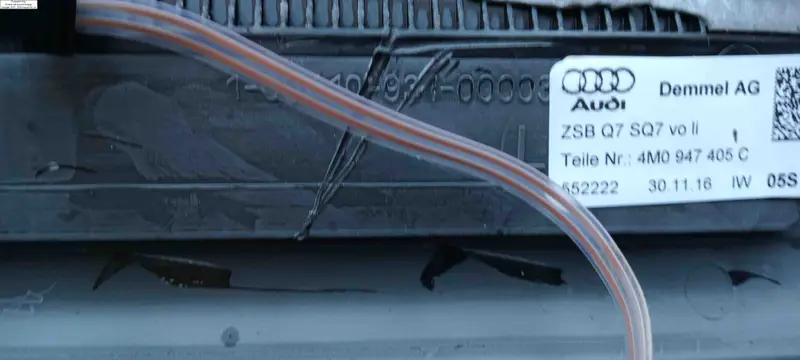 комплект накладки порога з підсвіткою s q7 4m