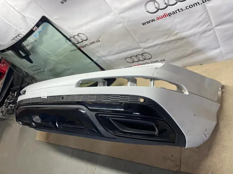 бампер задній q7 4m рест s-line