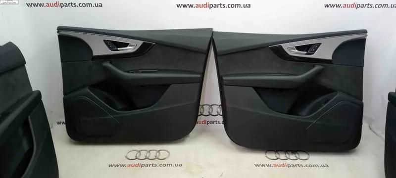 комплект дверних карт q7 4m