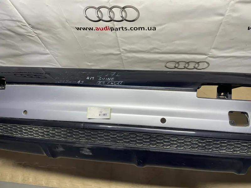 бампер задній q7 4m s-line
