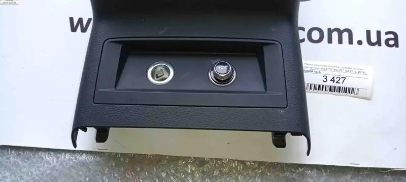 рамка консолі+решітка обдуву+манель клімат контролю q7 4m