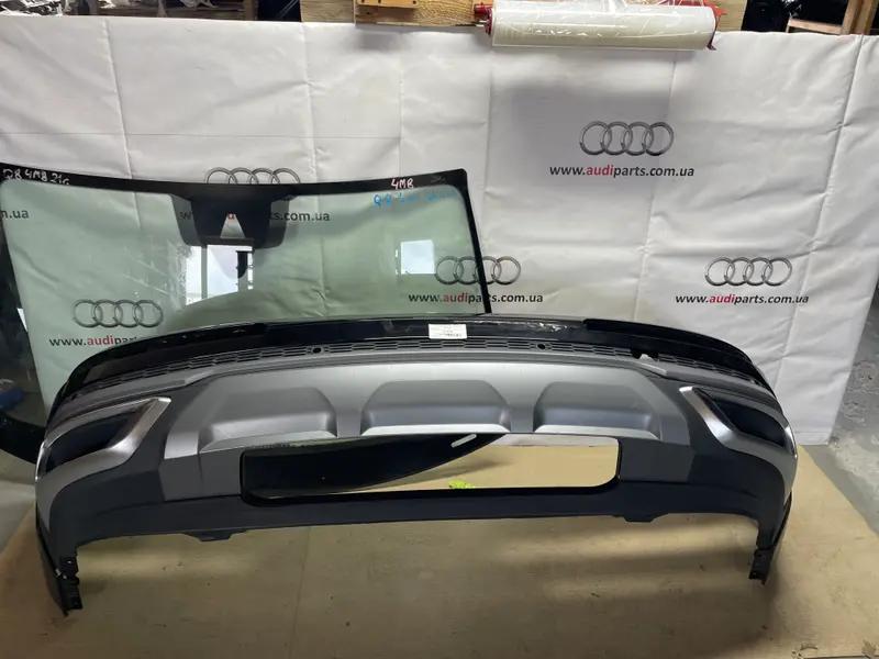 бампер задній q7 4m рест s-line