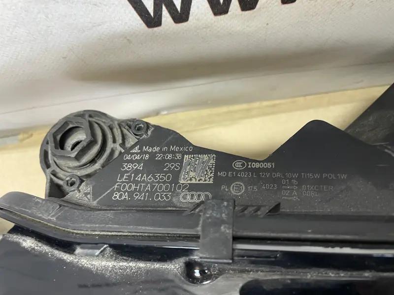 фара ліва full led q5 80a