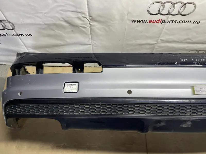 бампер задній q7 4m s-line