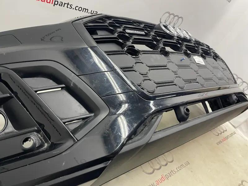 бампер передній q5 80a рест sline (антихром)