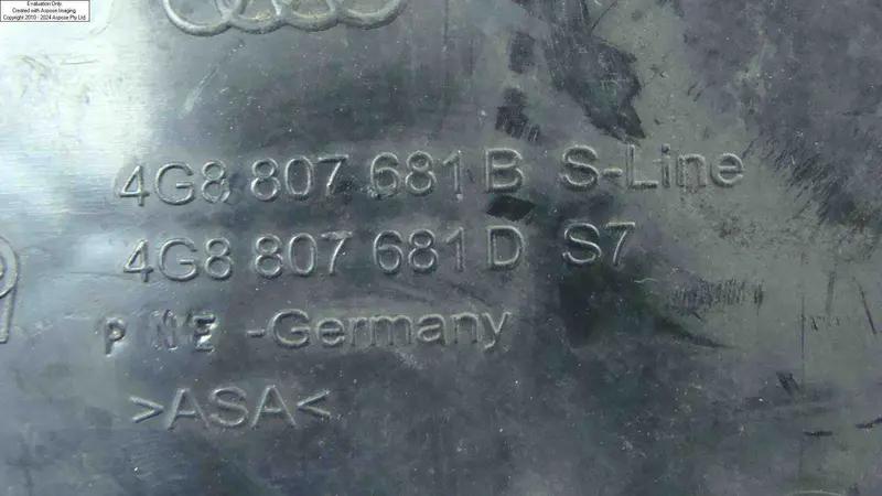решітка переднього бампера ліва с-лайн а7с7 до рест