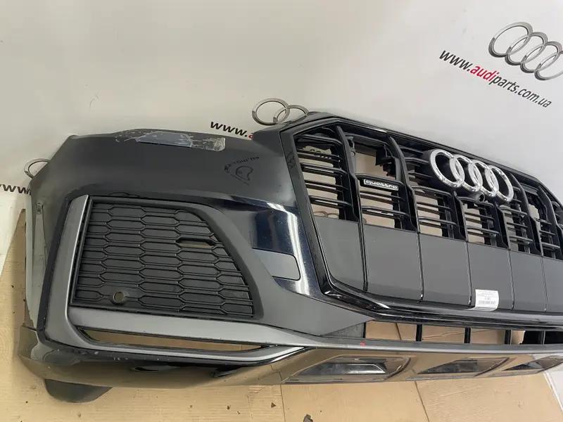 бампер передній q7 4m рест s-line антихром