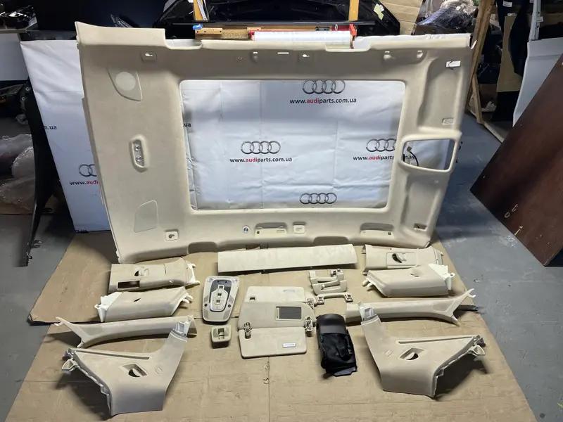 потолок з стойками  алькантара дорест q7 4m