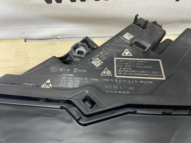 комплект фар laser q7 4m 2 рест
