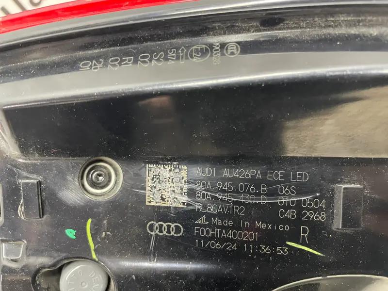 задній ліхтар в  ляду q5 80a європа (бігаючий)