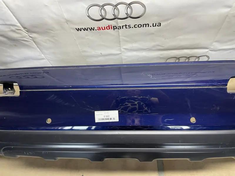 бампер задній q7 4m  простий дорест