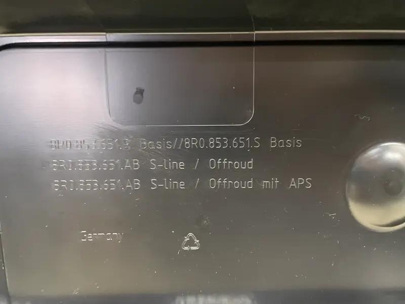 решітка радіатора q5 8r рест проста