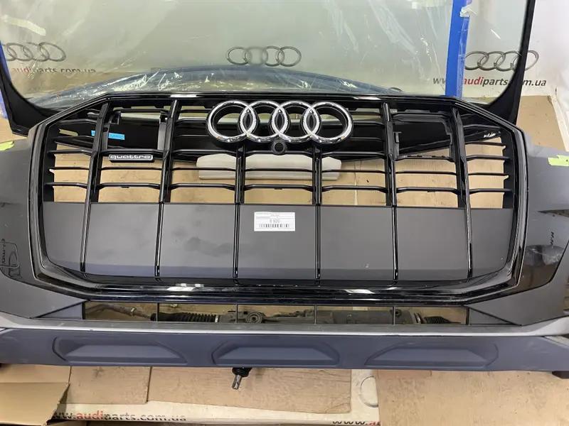 бампер передній q7 4m рест s-line