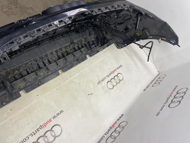 бампер передній q5 80a рест sline (антихром)