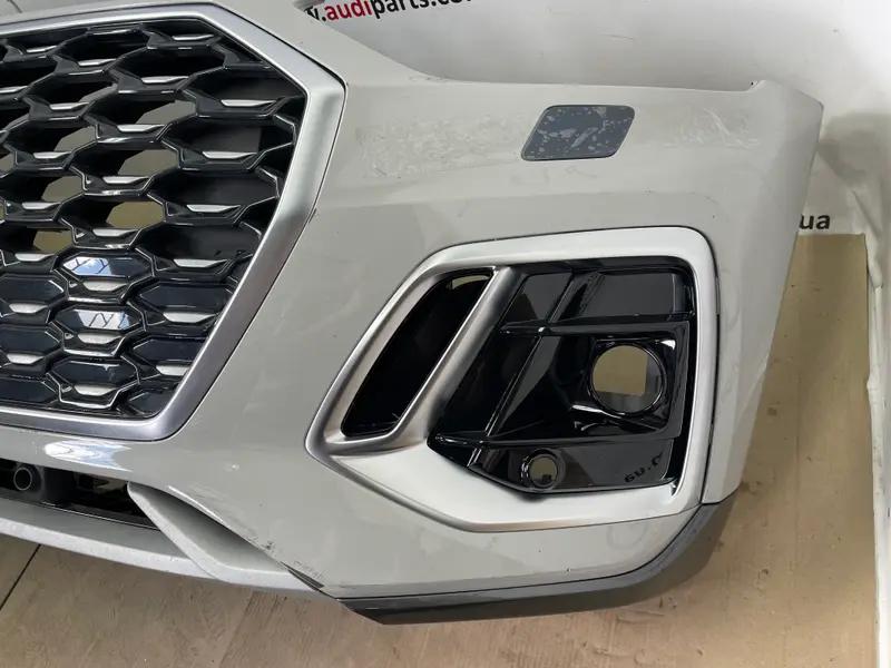 бампер передній q5 80a рест sportback хром