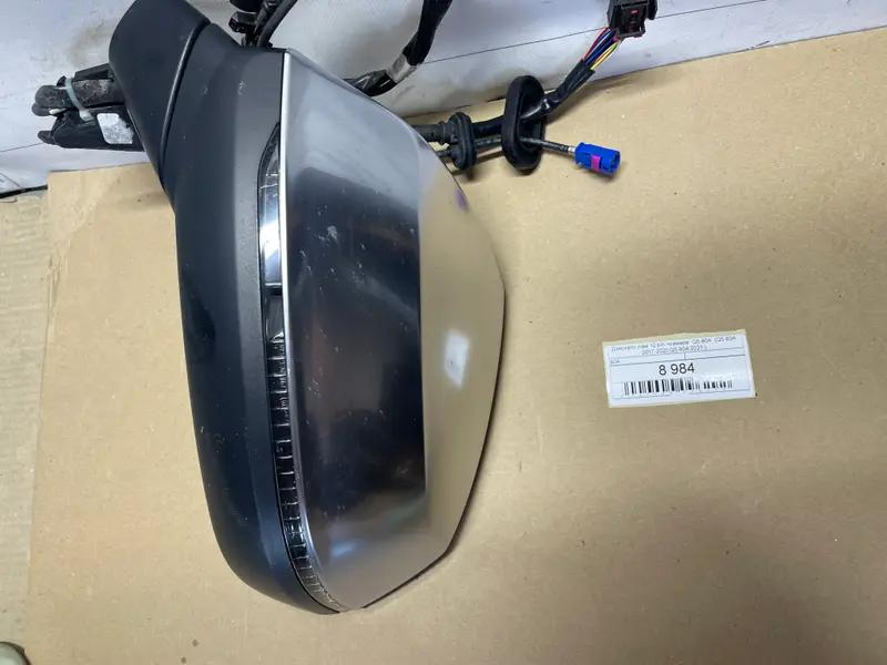 дзеркало ліве 12 pin +камера  q5 80a