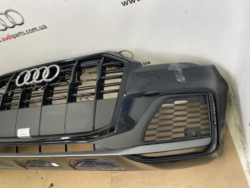 бампер передній q7 4m рест s-line антихром