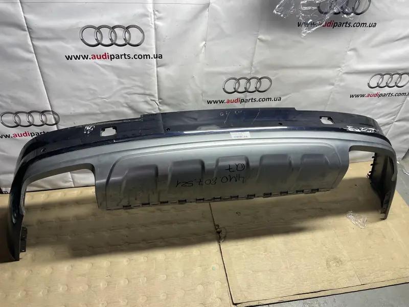 бампер задній q7 4m  простий дорест