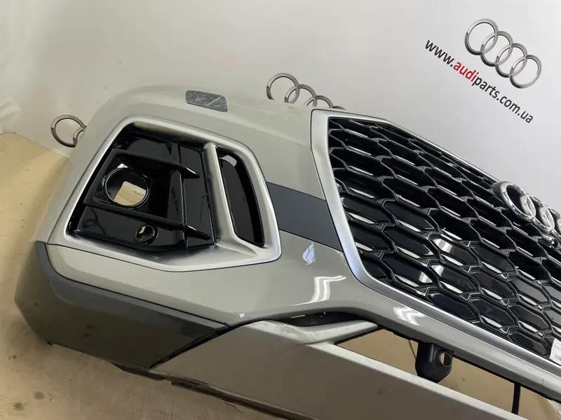бампер передній q5 80a рест sportback хром